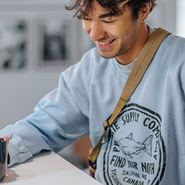 Prairie Supply Company x Haliburton Lake Wear Unisex Crewnecks PSC F