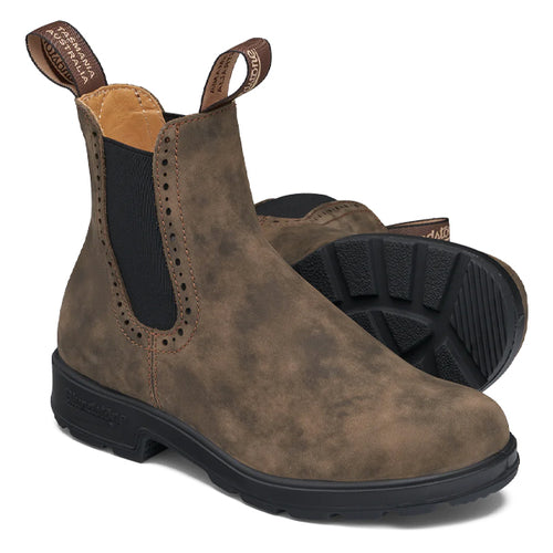 Blundstone Women's Boots - 1351 Original Hi Top - Rustic Brown
