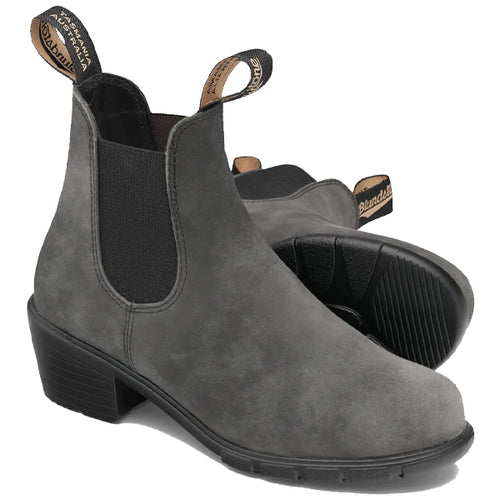 Blundstone Women's Boots - 2064 Heel Boot - Rustic Black