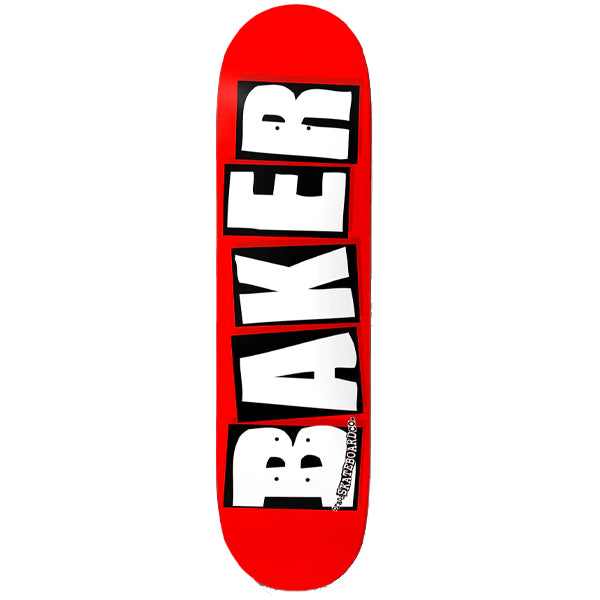 Baker Skate Decks - Brand Logo White - 8.25&#39;&#39;