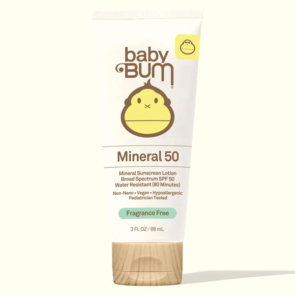 Sun Bum Sun Care - SPF 50 Baby Bum Fragrance Free Mineral Sunscreen Lotion
