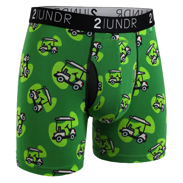 2UNDR Men&#39;s Underwear - Swing Shift - Cart Path Green