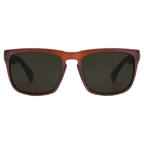 Electric Unisex Sunglasses - Knoxville - Matte Brick/Grey Polar
