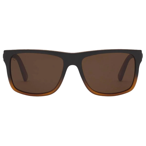 Electric Unisex Sunglasses - Swingarm XL - Black Amber/Bronze Polar