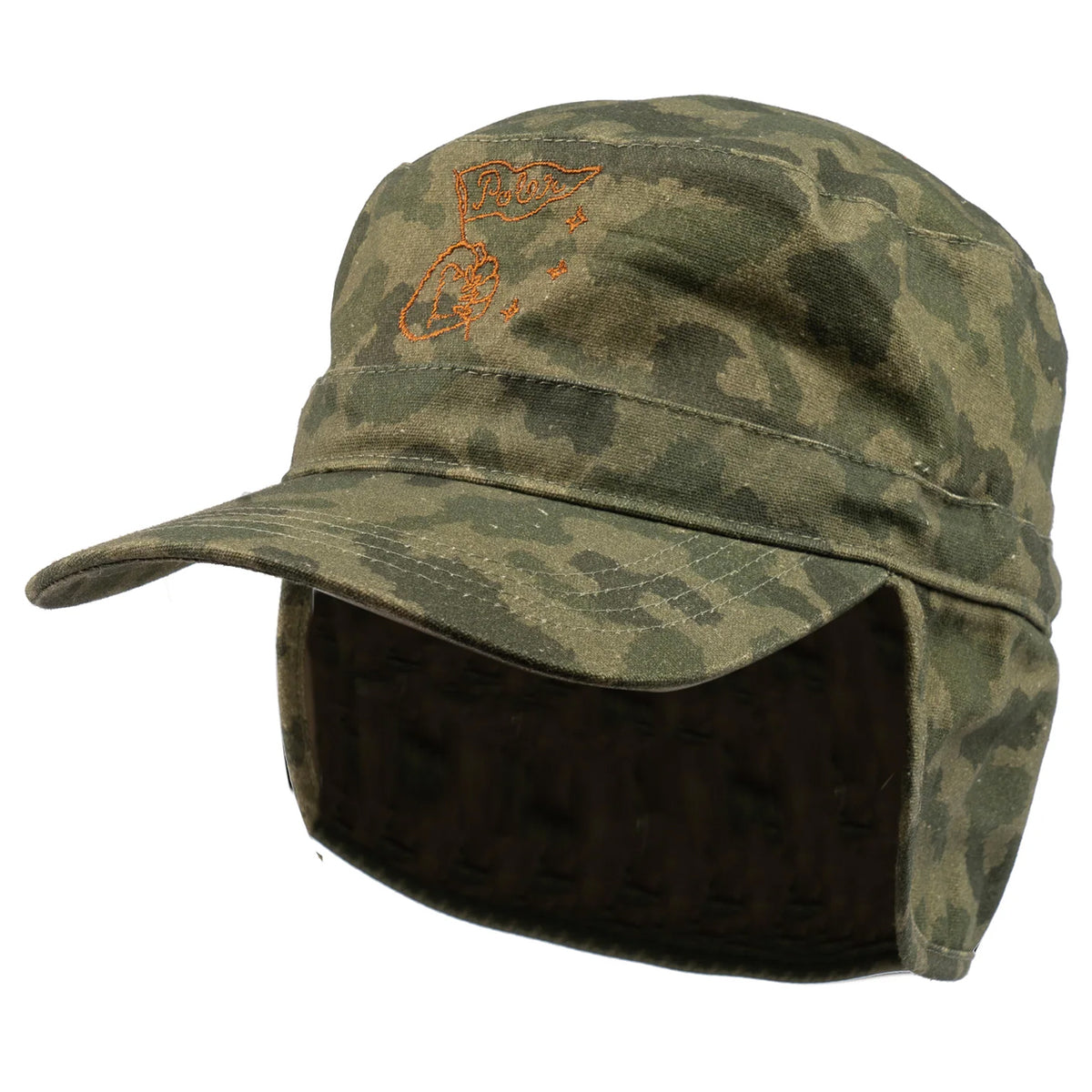 Poler Unisex Hats - Bear Paw Sherpa Cap - Furry Camo