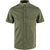 Fjällräven Men's Button Ups - Övik Air Stretch Short Sleeve Shirt - Laurel Green
