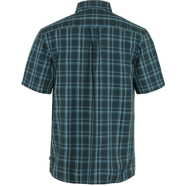 Fjällräven Men&#39;s Button Ups - Övik Lite Shirt - Dark Navy/Dawn Blue