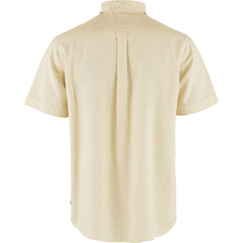 Fjällräven Men's Button Ups - Övik Travel Shirt - Chalk White