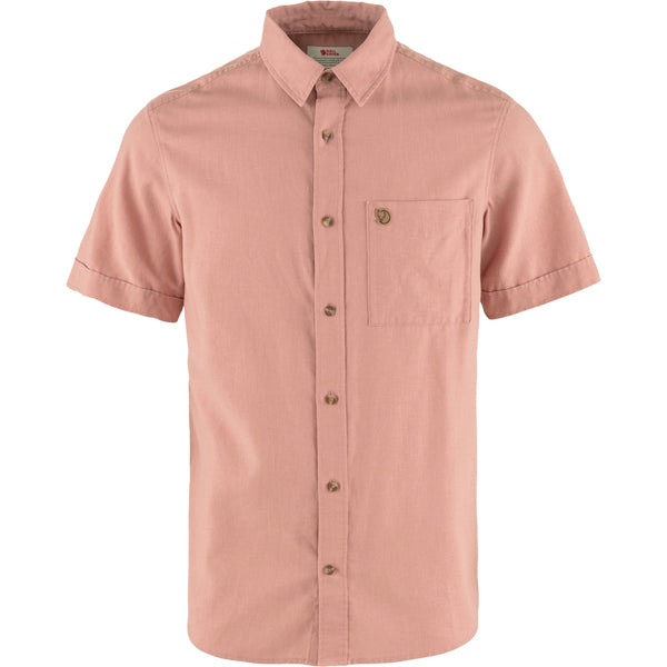 Fjällräven Men&#39;s Button Ups - Övik Travel Shirt - Dusty Rose