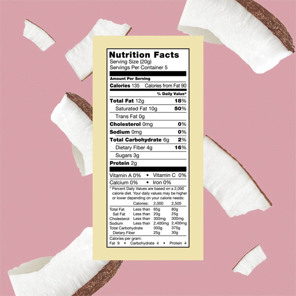Healthy Crunch Snacks - White Choco&#39;Latte Coconut Chips