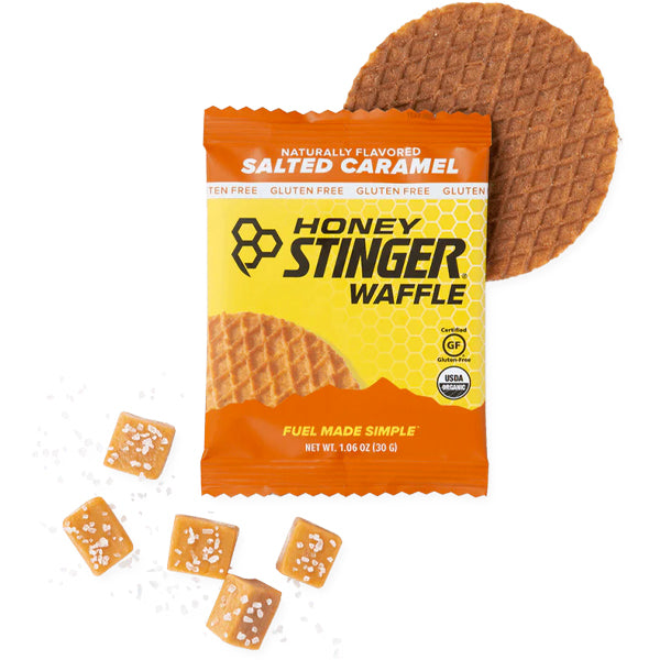 Honey Stinger Gluten Free Energy Waffles - Salted Caramel - 30g