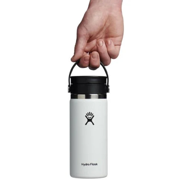 Hydro Flask - 16oz Coffee with Wide Mouth Flex Sip Lid - White