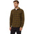 Tentree Men's Button Ups - Kapok Colville Shirt - Uniform Green/Dark Oak/Olive Oil