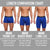 2UNDR Men's Underwear - Swing Shift Boxer Brief - Black/Grey