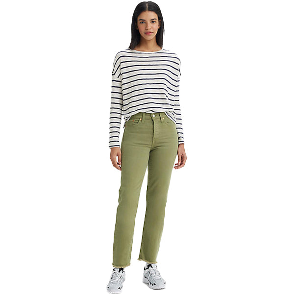 Levi&#39;s Women&#39;s Pants - Wedgie Straight - Steeped Lichen Green