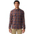 Mountain Hardwear Men's Button Ups - Voyager One Long Sleeve Shirt - Washed Raisin Bucket List Plaid