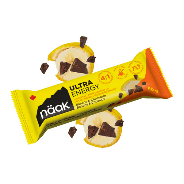 Näak Energy Bars - Banana &amp; Chocolate - 50g