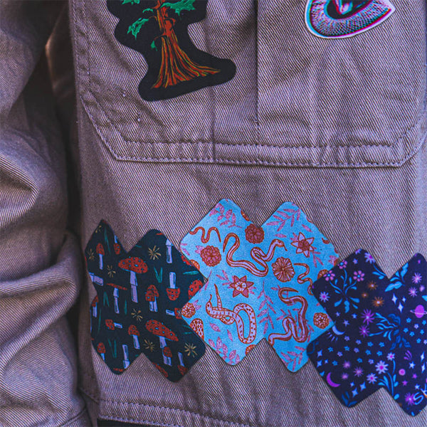 NOSO Patches - Fly Fungai By Kate George