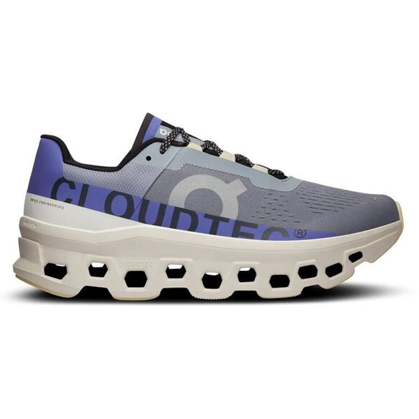 On-Running Women&#39;s Shoes - Cloudmonster - Mist/Blueberry