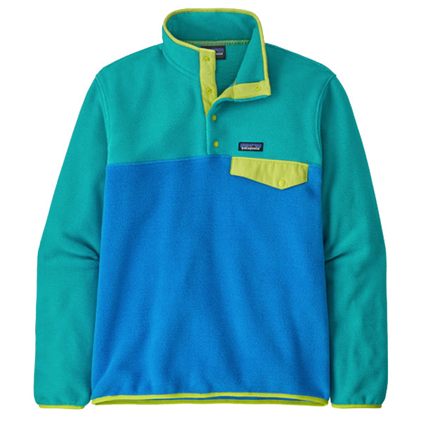 Patagonia Men&#39;s Sweaters - Lightweight Synchilla Snap-T Fleece - Vessel Blue