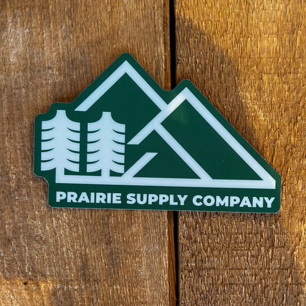 Prairie Supply Company - In The Mountains Sticker