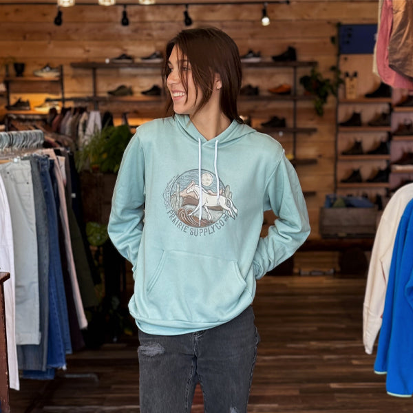 Prairie Supply Company X Wild Prairie Outpost Hoodies Horses Are Fas