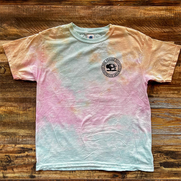 Prairie Supply Company Youth T-Shirts - Reverse Cultivated Circle - Snow Cone
