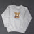 Prairie Supply Company x WLDFLWR Studio Toddler Sweatshirts - Baby Prairie Bear - Grey