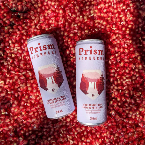 Prism Kombucha Drinks - Pomegranate Mist