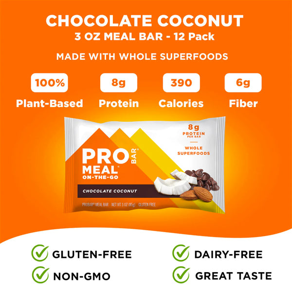 ProBar Protein Bars - Chocolate Coconut - 85g