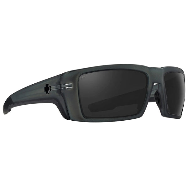 SPY Optic Sunglasses - Rebar - ANSI Matte Translucent Gunmetal/Happy Grey Polar