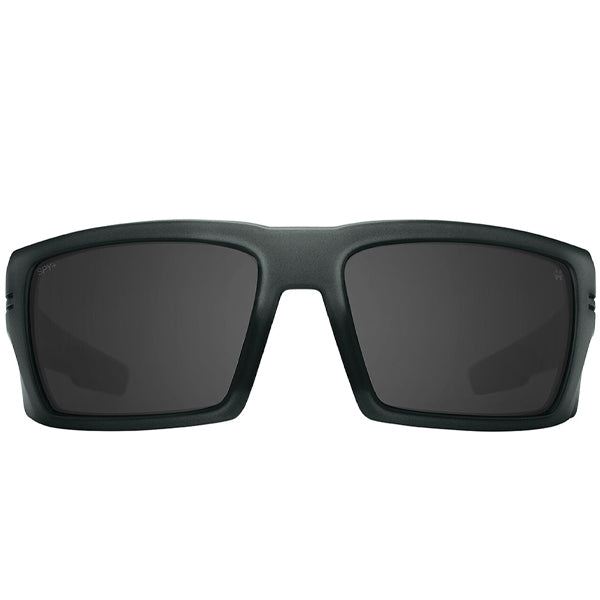 SPY Optic Sunglasses - Rebar - ANSI Matte Translucent Gunmetal/Happy Grey Polar