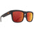 SPY Sunglasses - Discord - Dale Junior/Matte Black/Happy Grey Green/Orange Spectra Mirror