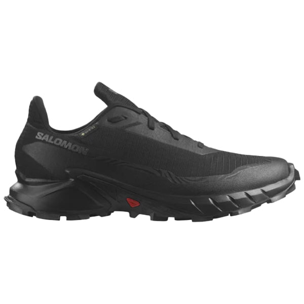 Salomon Men&#39;s Shoes - Alphacross 5 Gore-Tex - Black/Black/Ebony