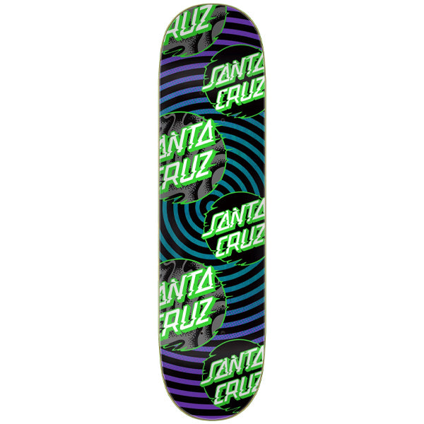 Santa Cruz Skate Decks - Vivid Multi Dot 7 Ply Birch - 8&#39;&#39;