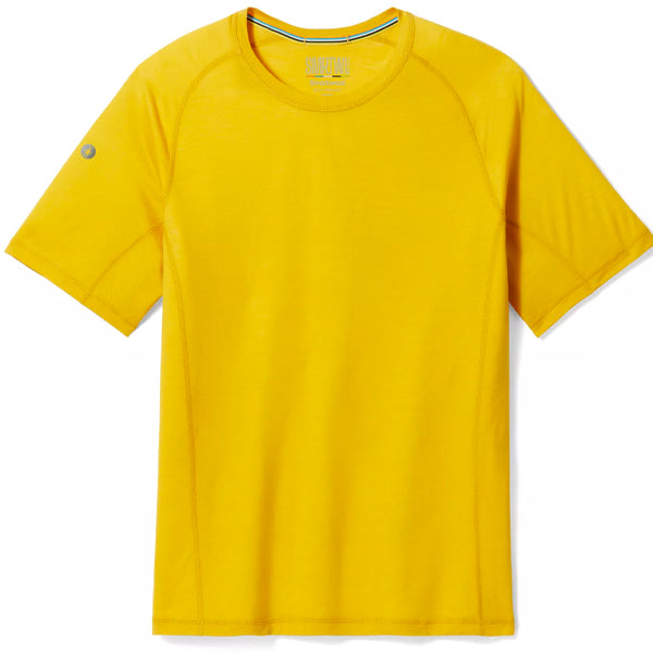 Smartwool Men&#39;s T-Shirts - Active Ultralite Short Sleeve - Honey Gold