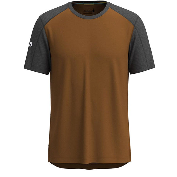 Smartwool Men&#39;s T-Shirts - Ultralite Mountain Bike Short Sleeve - Fox Brown/Chocolate