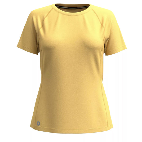 Smartwool Women&#39;s T-Shirts - Active Ultralite Short Sleeve - Custard