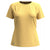 Smartwool Women's T-Shirts - Active Ultralite Short Sleeve - Custard