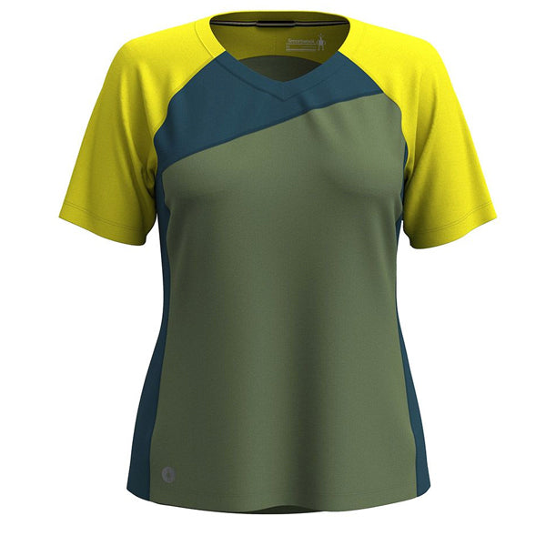 Smartwool Women&#39;s T-Shirts - Ultralite Mountain Bike Short Sleeve Tee - Fern Green