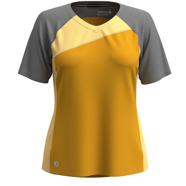 Smartwool Women&#39;s T-Shirts - Ultralite Mountain Bike Short Sleeve Tee - Honey Gold