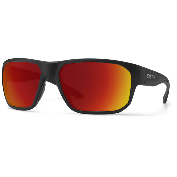 Smith Sunglasses - Arvo - Matte Black/Chromapop Polarized Red Mirror