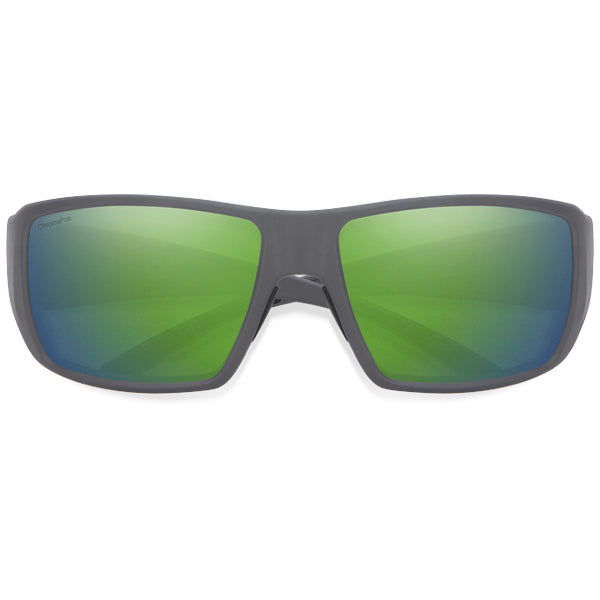 Smith Sunglasses - Guides Choice - Matte Cement/ChromaPop Polarized Green Mirror