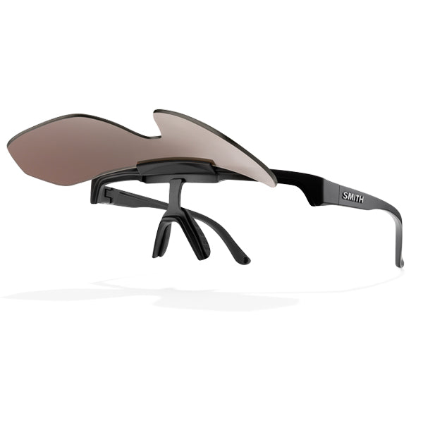 Smith Sunglasses - XC - Matte Black/ChromaPop Polarized Blue Mirror