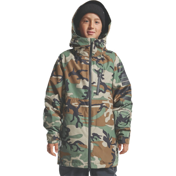 ThirtyTwo Youth Jackets - Grasser Insulated Jacket - Camo