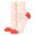 Stance Women's Socks - Anything Quarter Socks - Peach