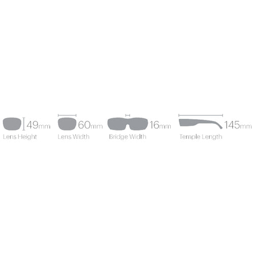 Smith Unisex Sunglasses - Lowdown XL 2 - Matte Black/ChromaPop Polarized Black Lens
