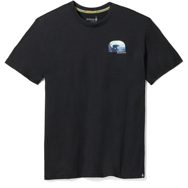 Smartwool Unisex T-Shirts - Bear County Graphic - Black