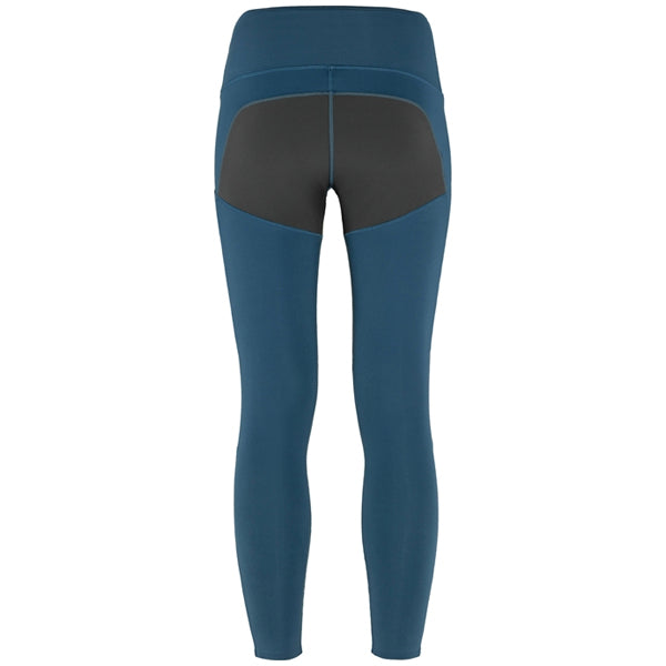 Fjällräven Women&#39;s Pants - Abisko Trekking Tights Pro - Indigo Blue/Iron Grey