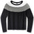 Smartwool Women's Sweaters - Edgewood Colorblock Crew - Black